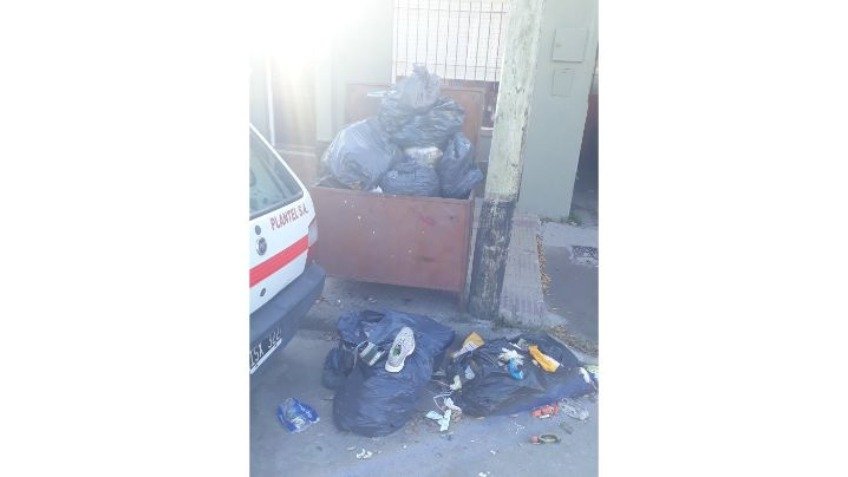 Reclamos por falta de recolección de residuos